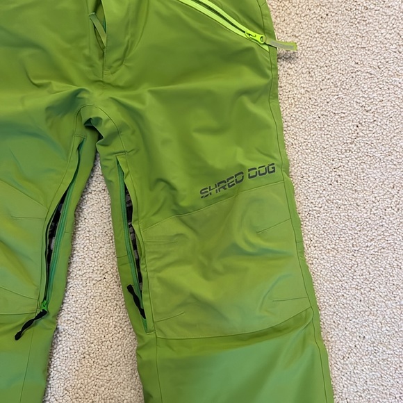 Shred Dog Insulated Kids Ski Pants w/Bib - Size 12 - Picture 4 of 9
